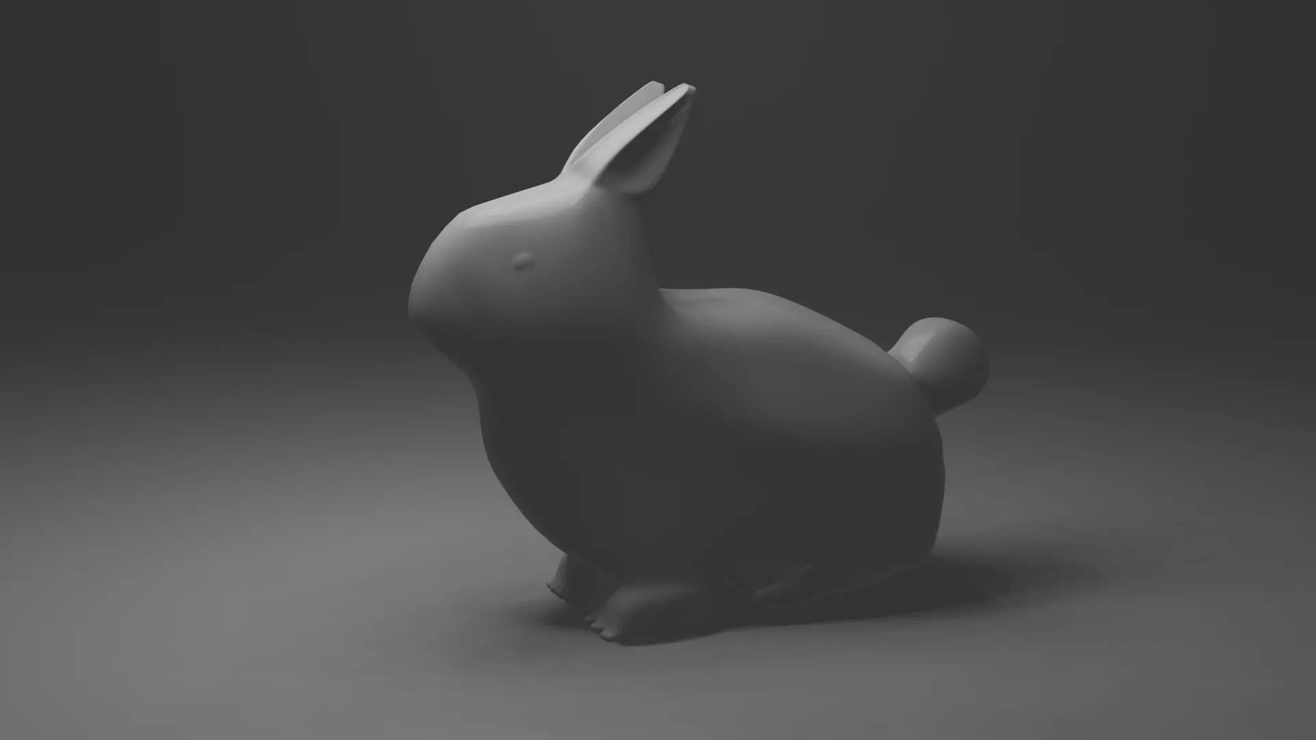 Basic Bunny Free low-poly 3D model