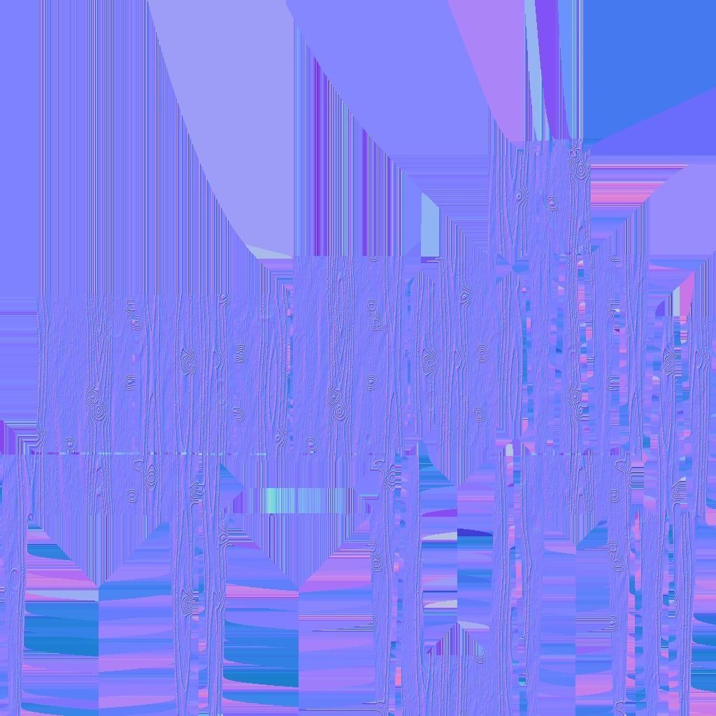 Nightstand wood background Free 3D model_10