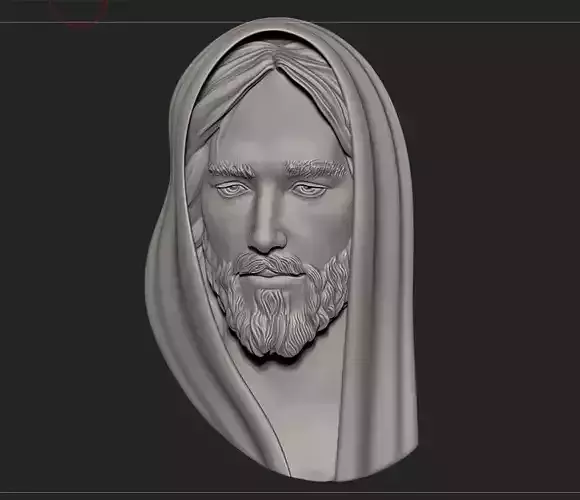 Jesus Head pendant
