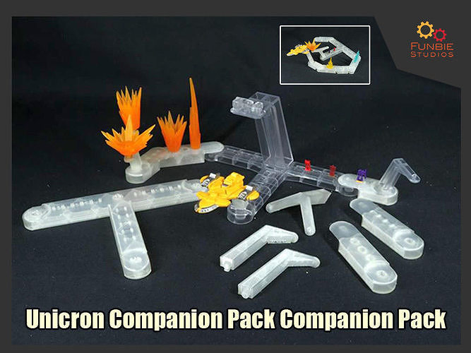 Transformers Unicron Companion Pack Companion Pack Free 3D print model