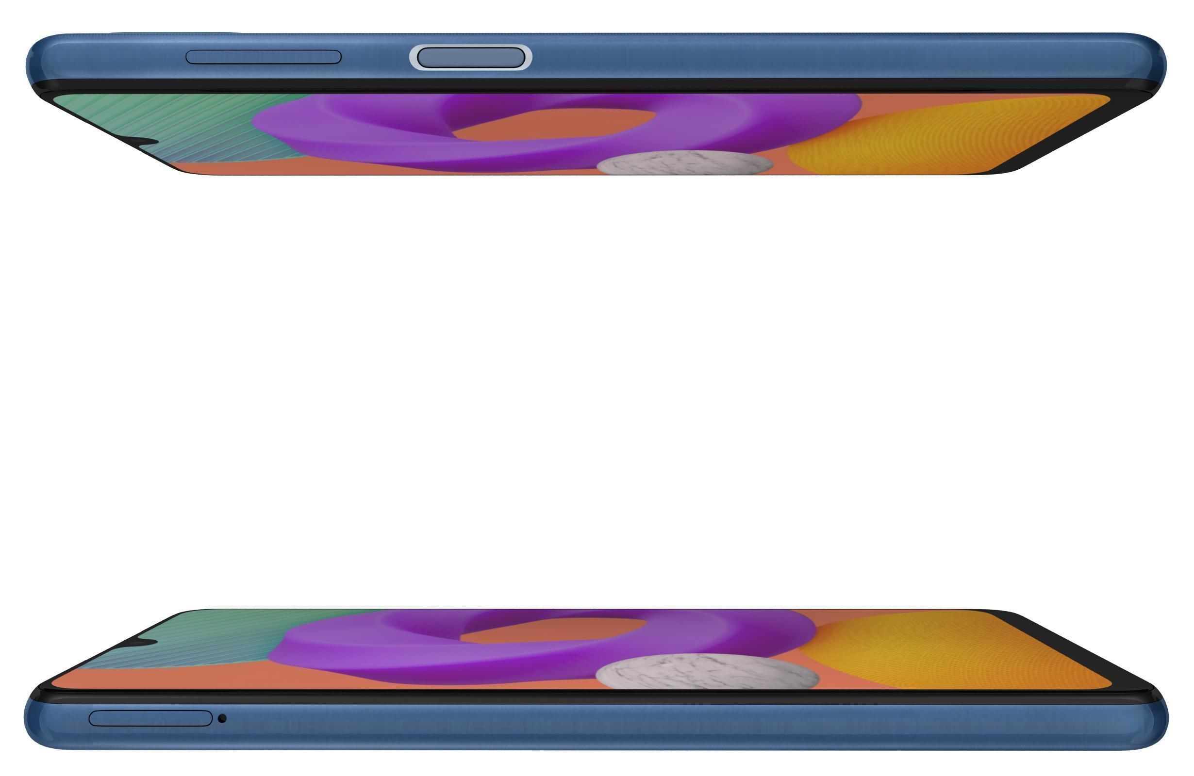 Samsung Galaxy M22 Light Blue 3D model_8