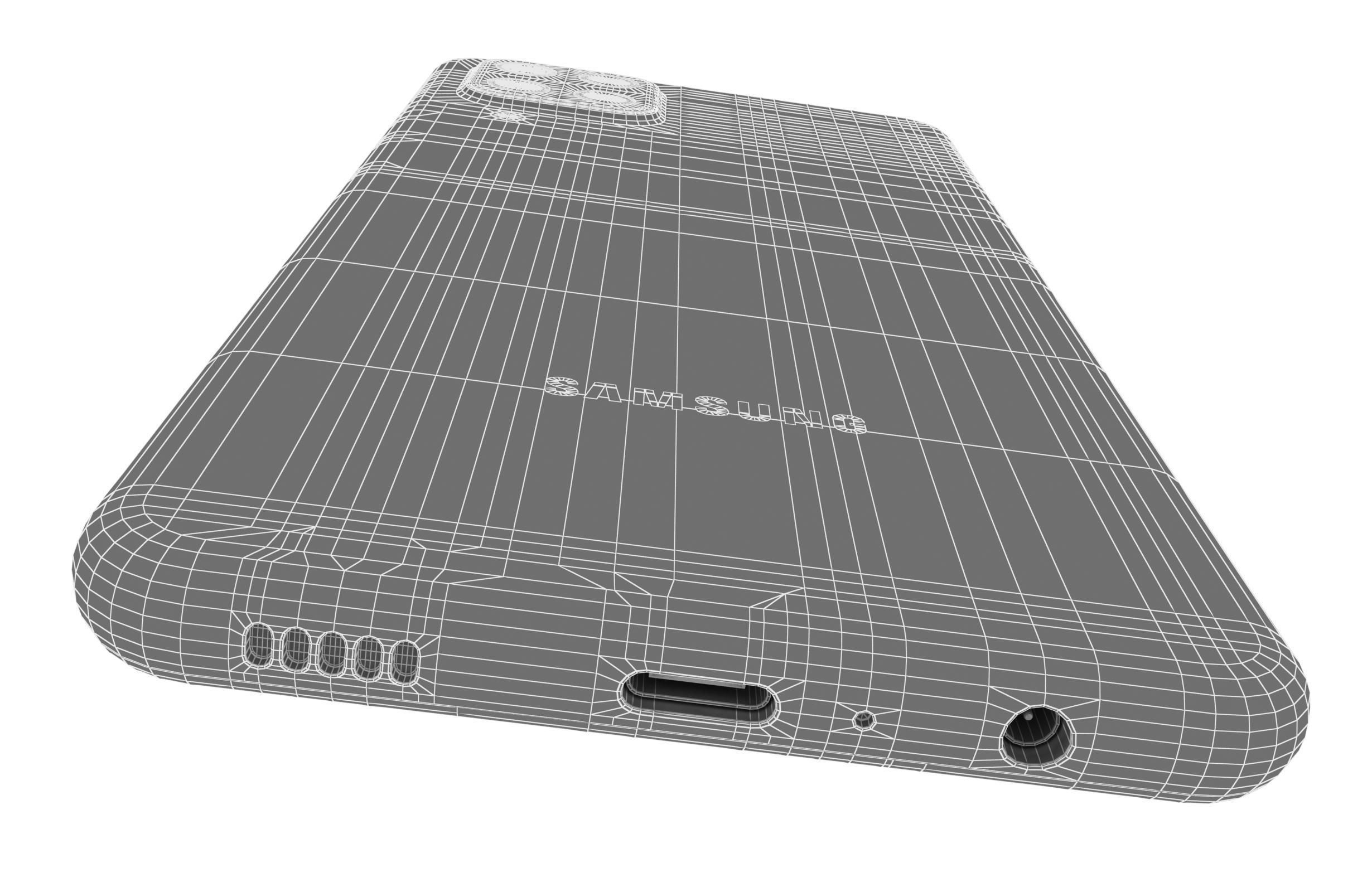 Samsung Galaxy M22 White 3D model_24