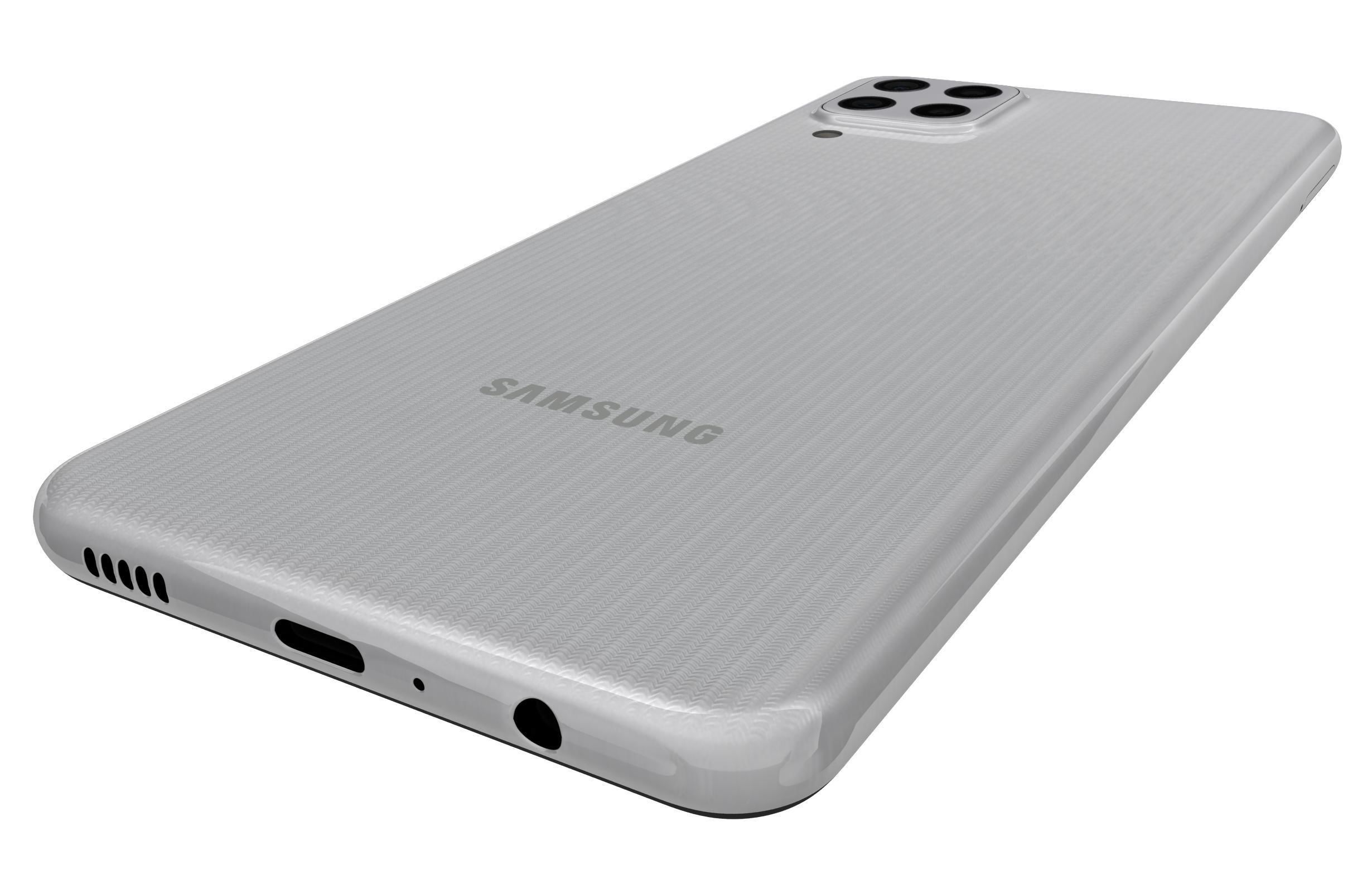 Samsung Galaxy M22 White 3D model_14