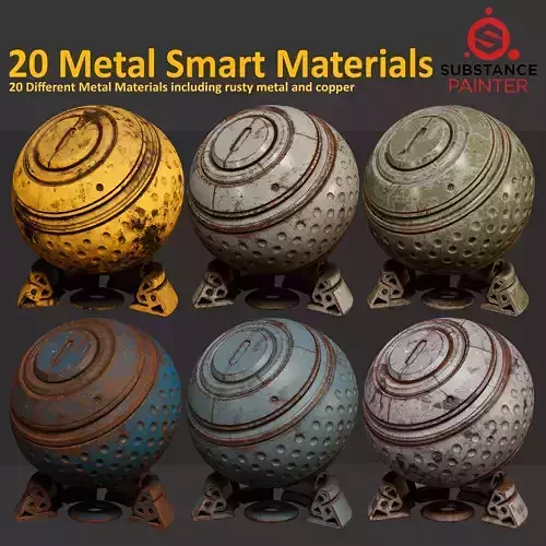 20 Metal Smart Materials - Vol 1