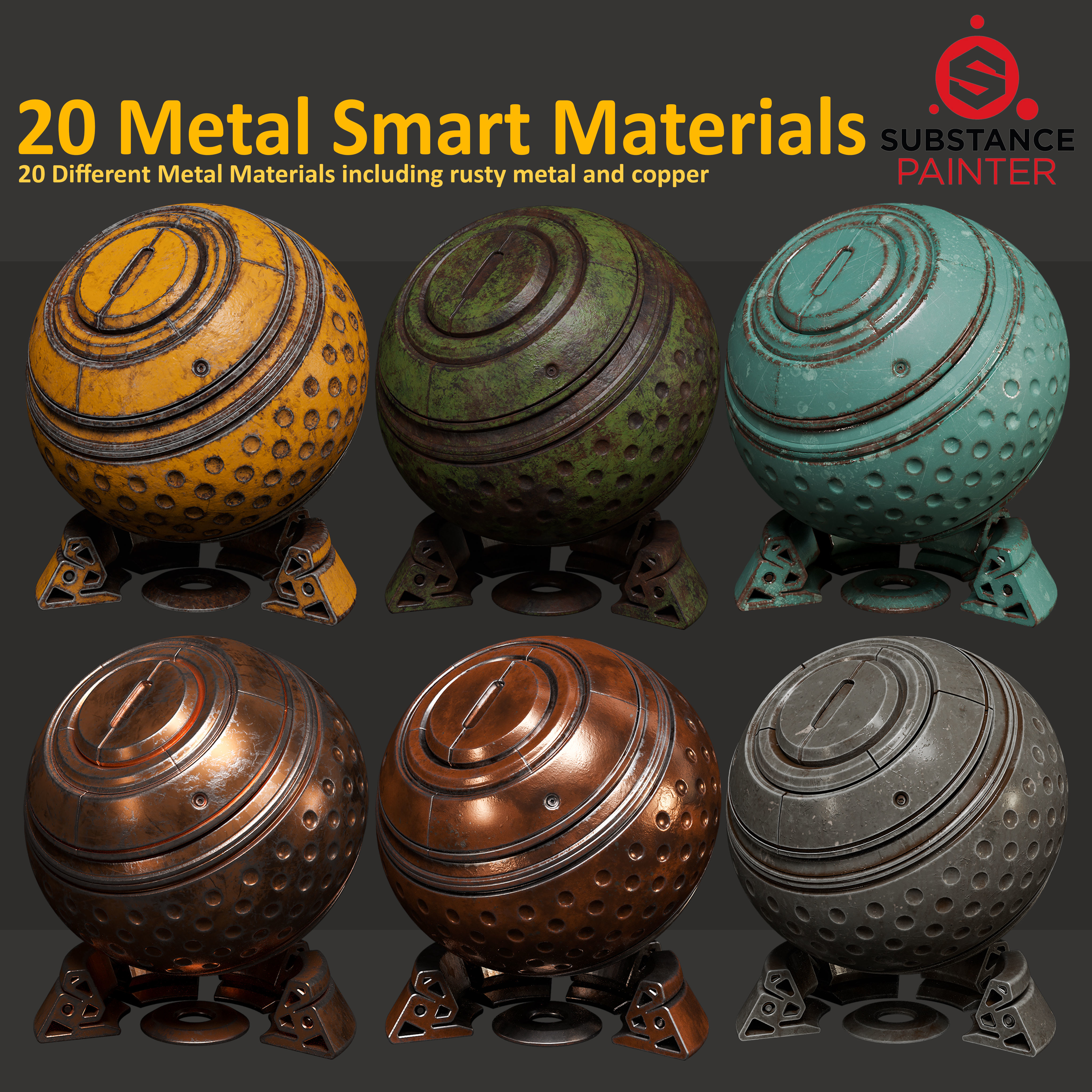 20 Metal Smart Materials - Vol 1 Texture_2