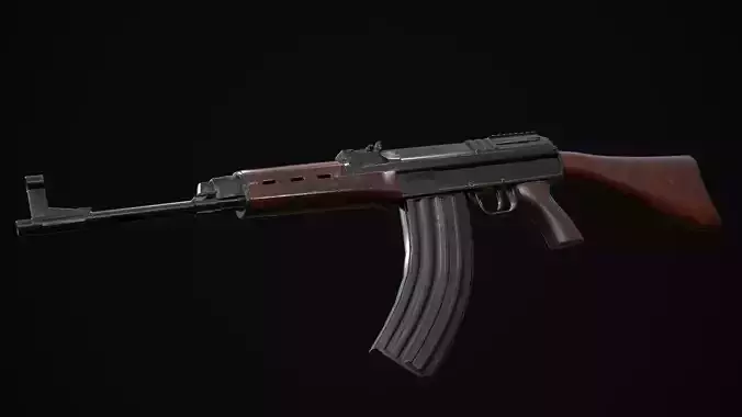 Vzor 58 Low-poly 3D model