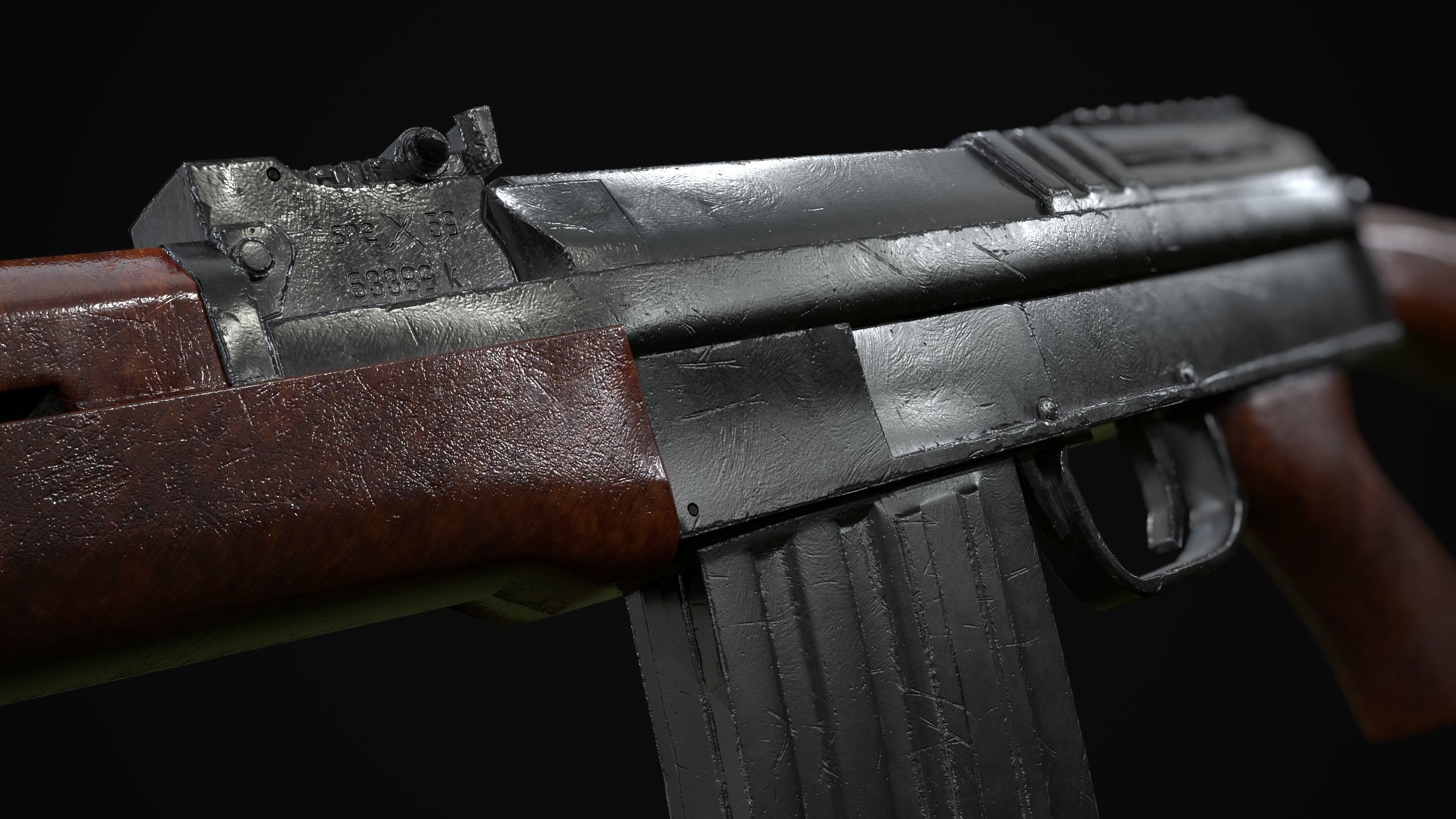 Vzor 58 Low-poly 3D model_5