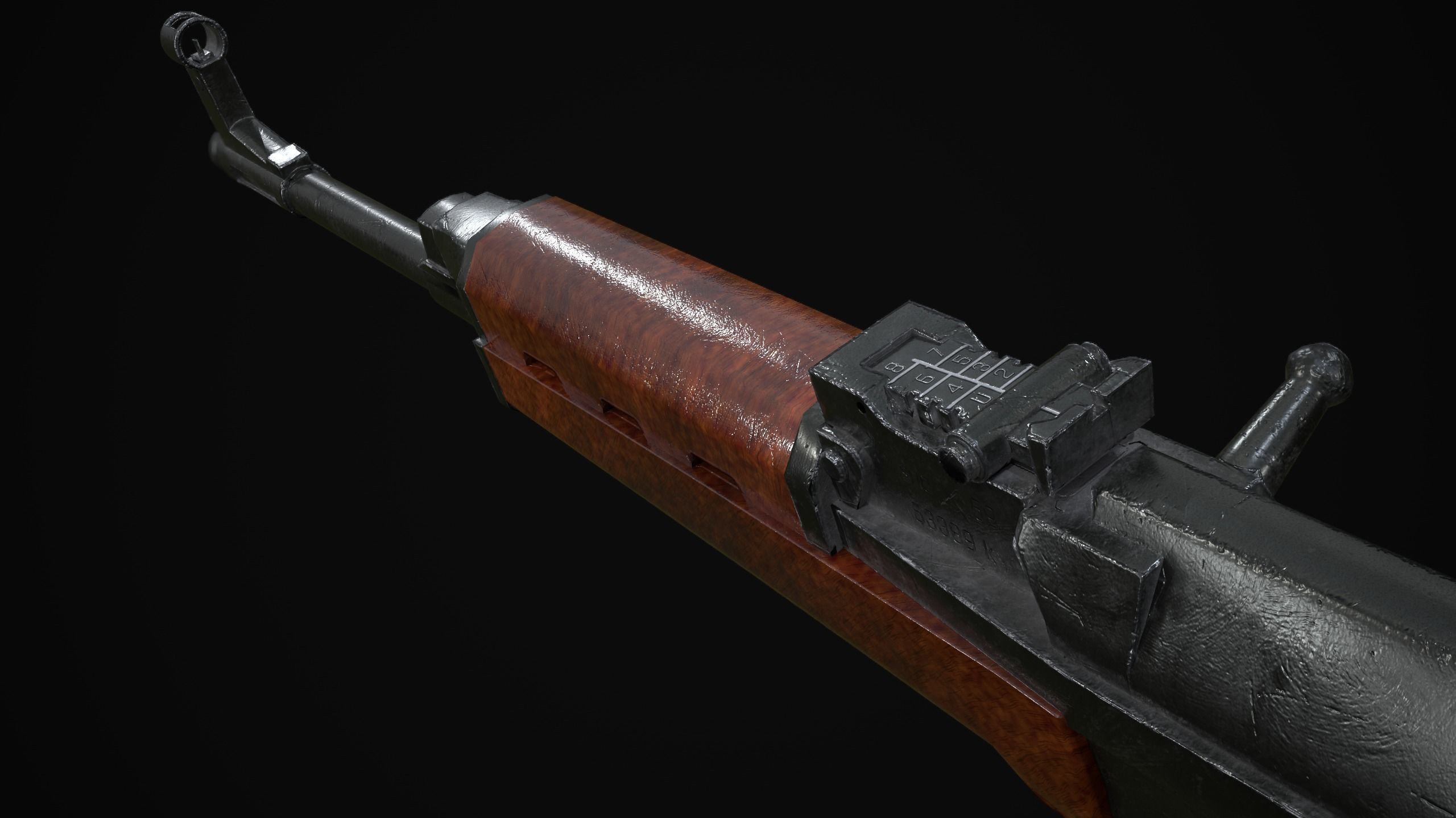 Vzor 58 Low-poly 3D model_7