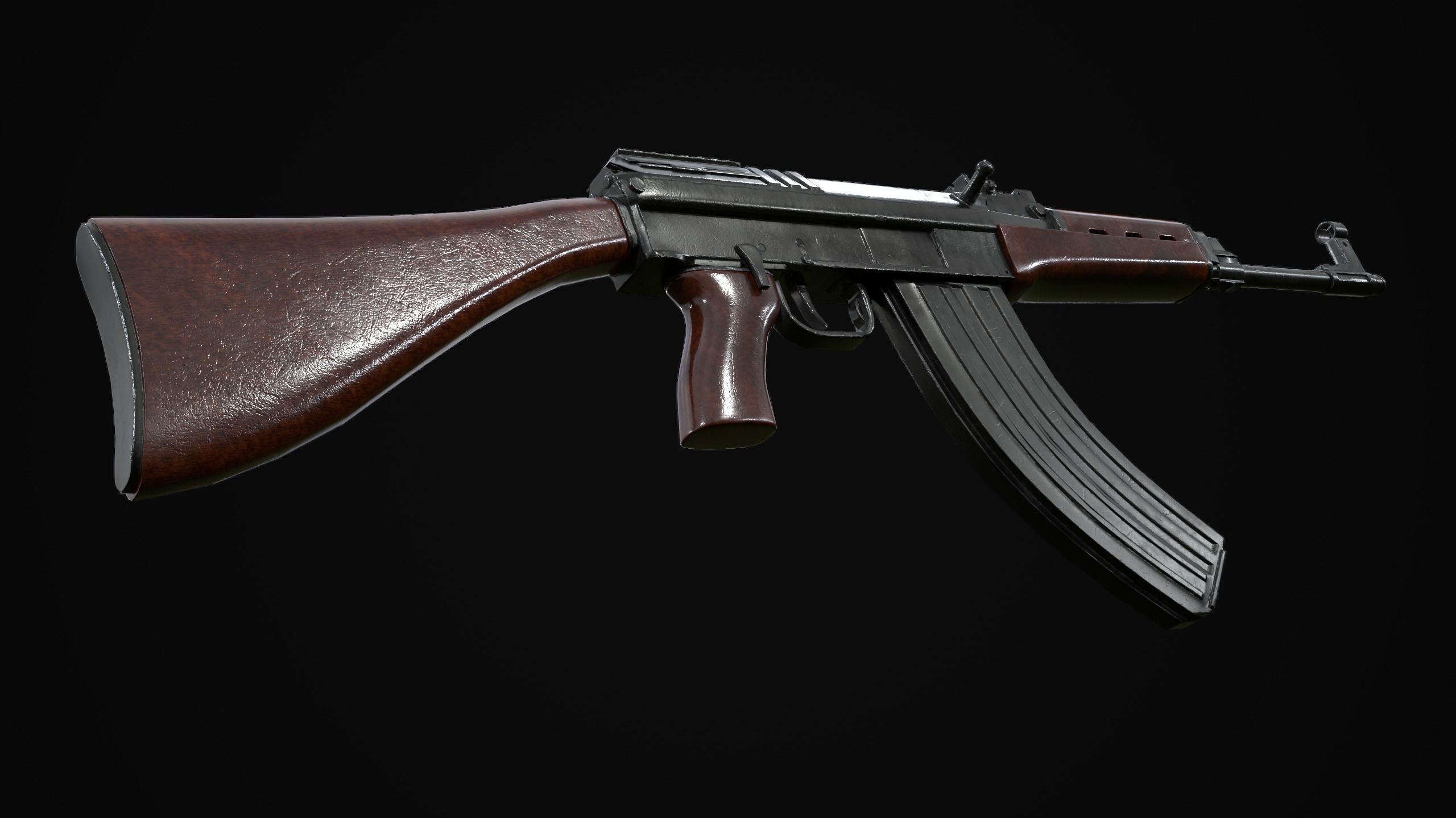 Vzor 58 Low-poly 3D model_3