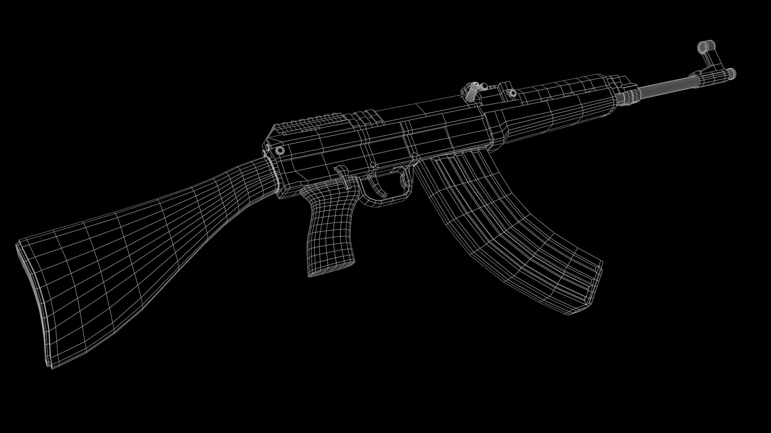 Vzor 58 Low-poly 3D model_14