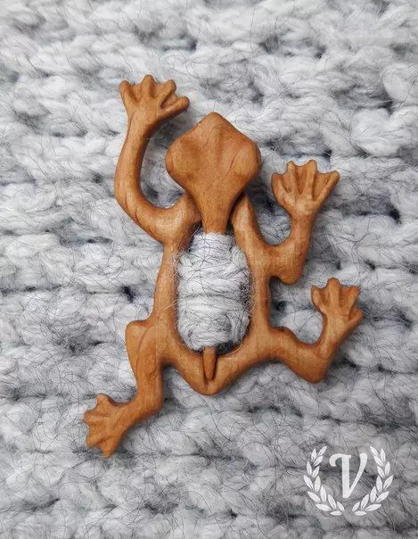 Brooch Lizard 3D model_0