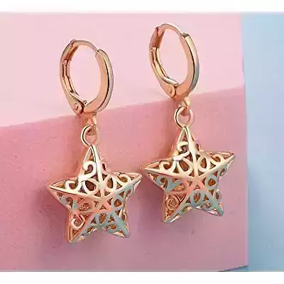 Gold Plated Hoop Earrings