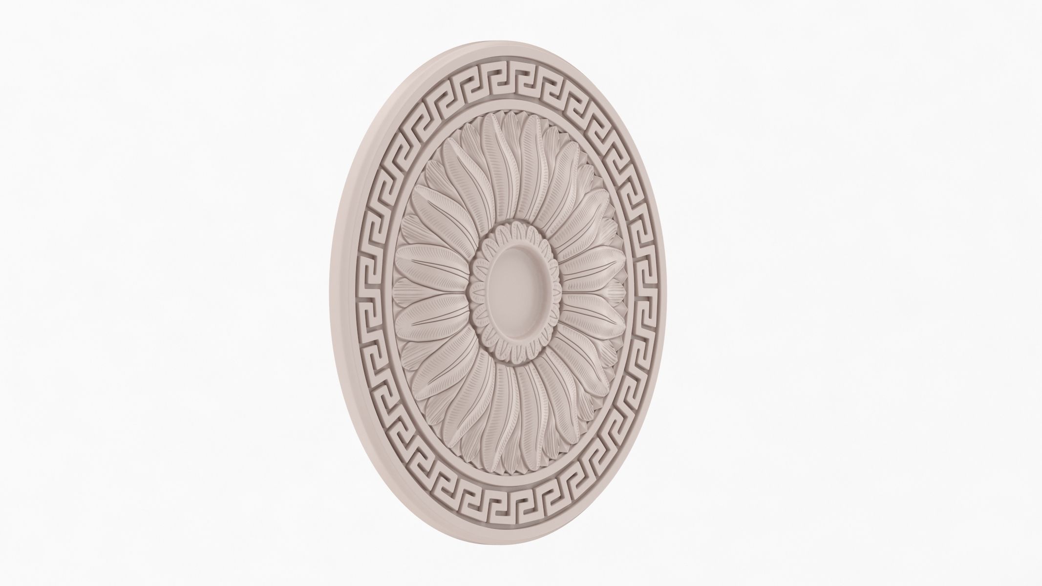Classic Ceiling Medallion 61 3D model_1