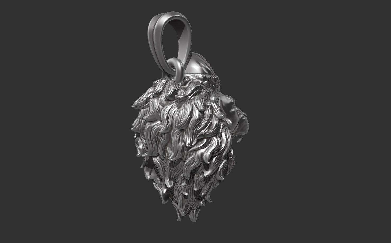 LION HEAD 3D print model_5