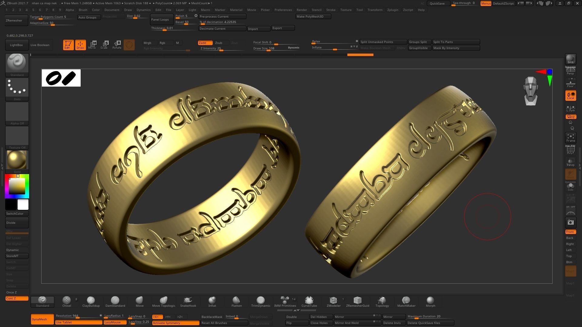LORD OF THE RING 3D print model_4