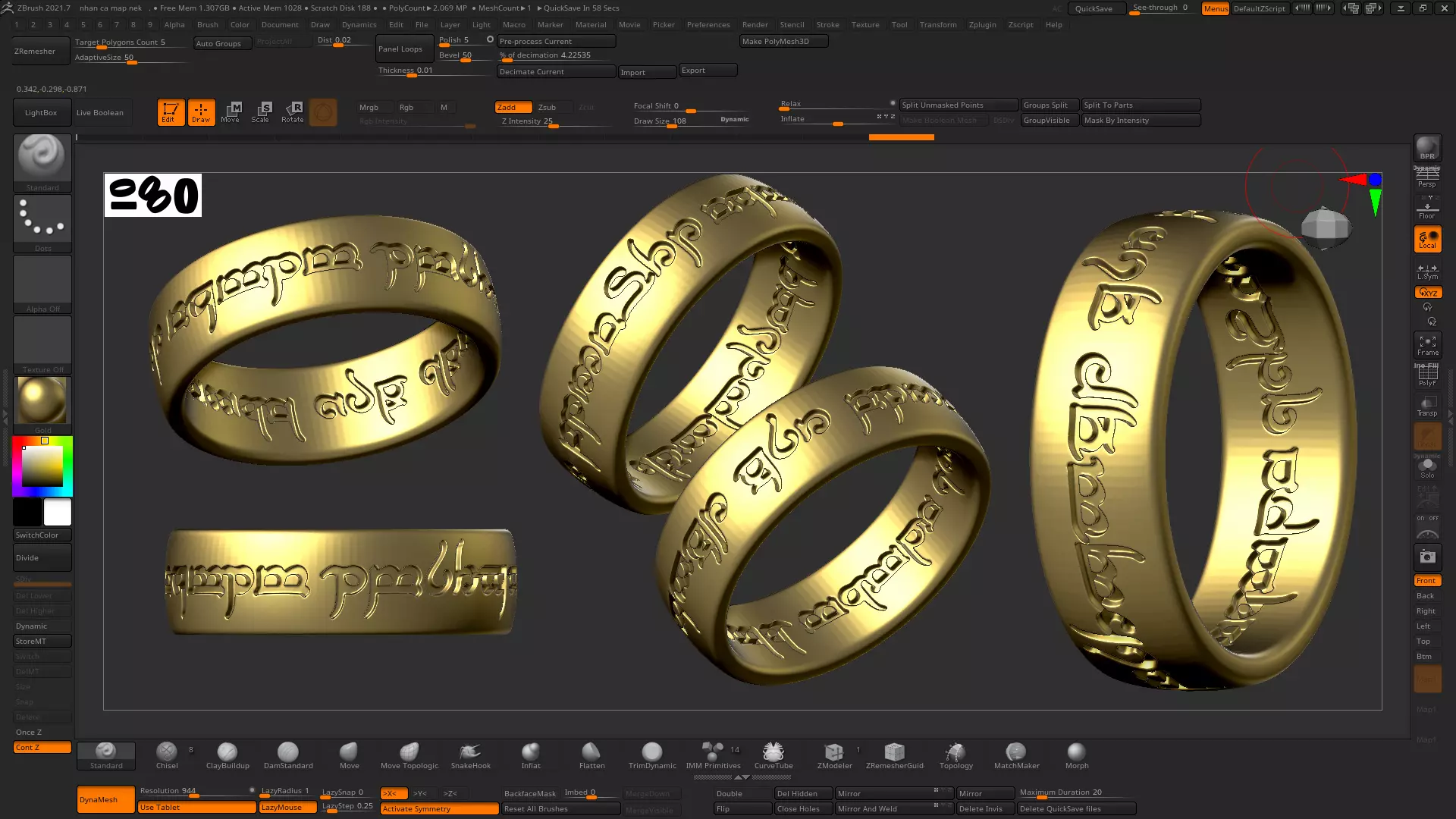 LORD OF THE RING 3D print model_0