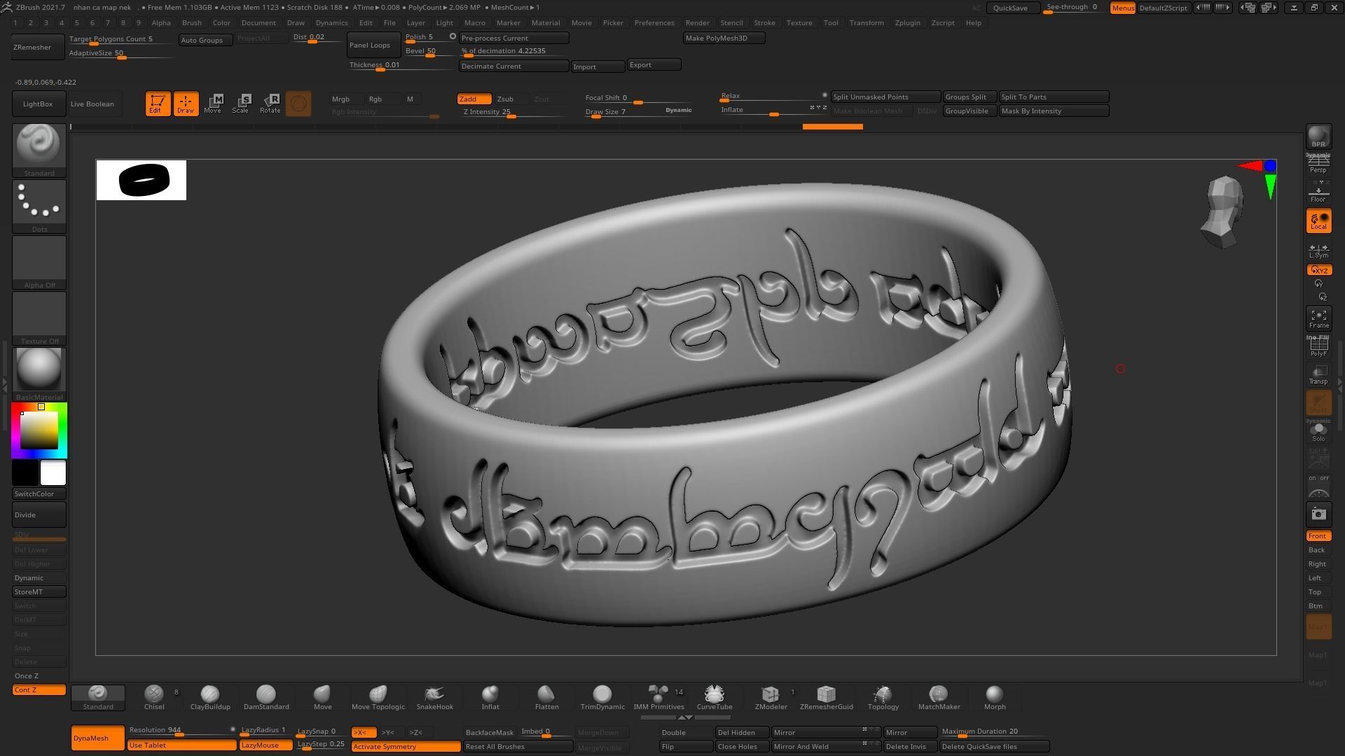 LORD OF THE RING 3D print model_8