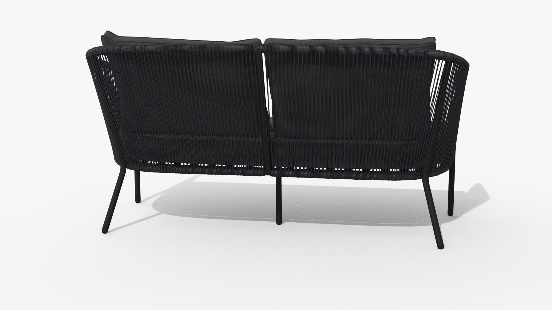 Corda Slate Gray Sofa Low-poly 3D model_27