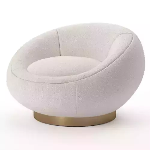 Eichholtz Bollinger swivel chaire 3D model
