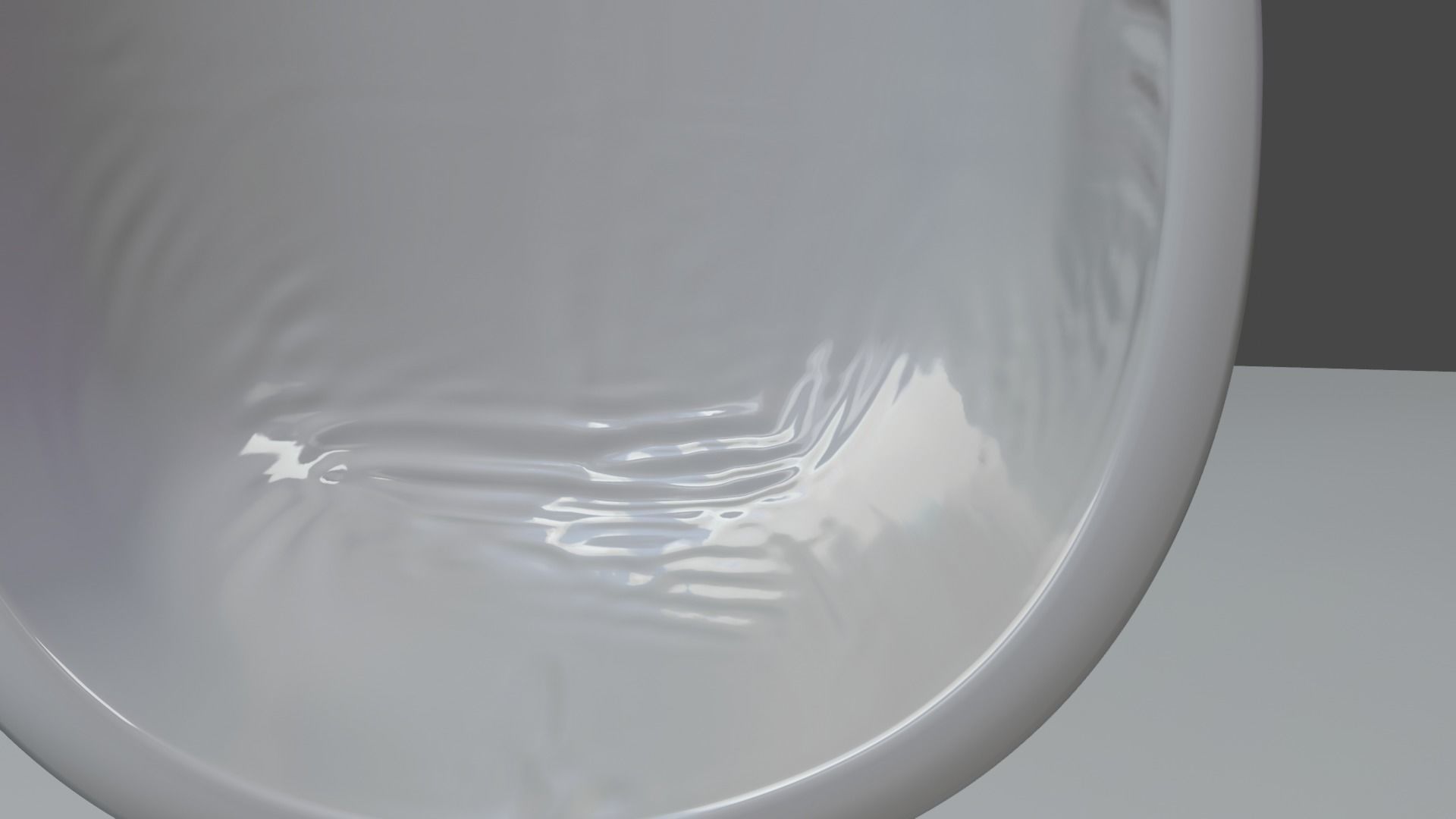 Cushion orange chair Low-poly 3D model_4