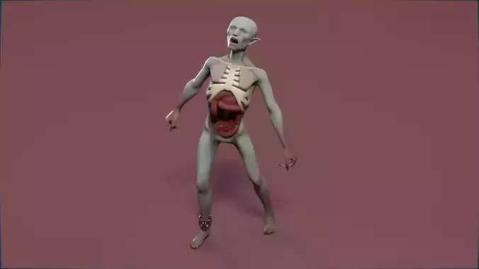 Vampire zombie skeleton