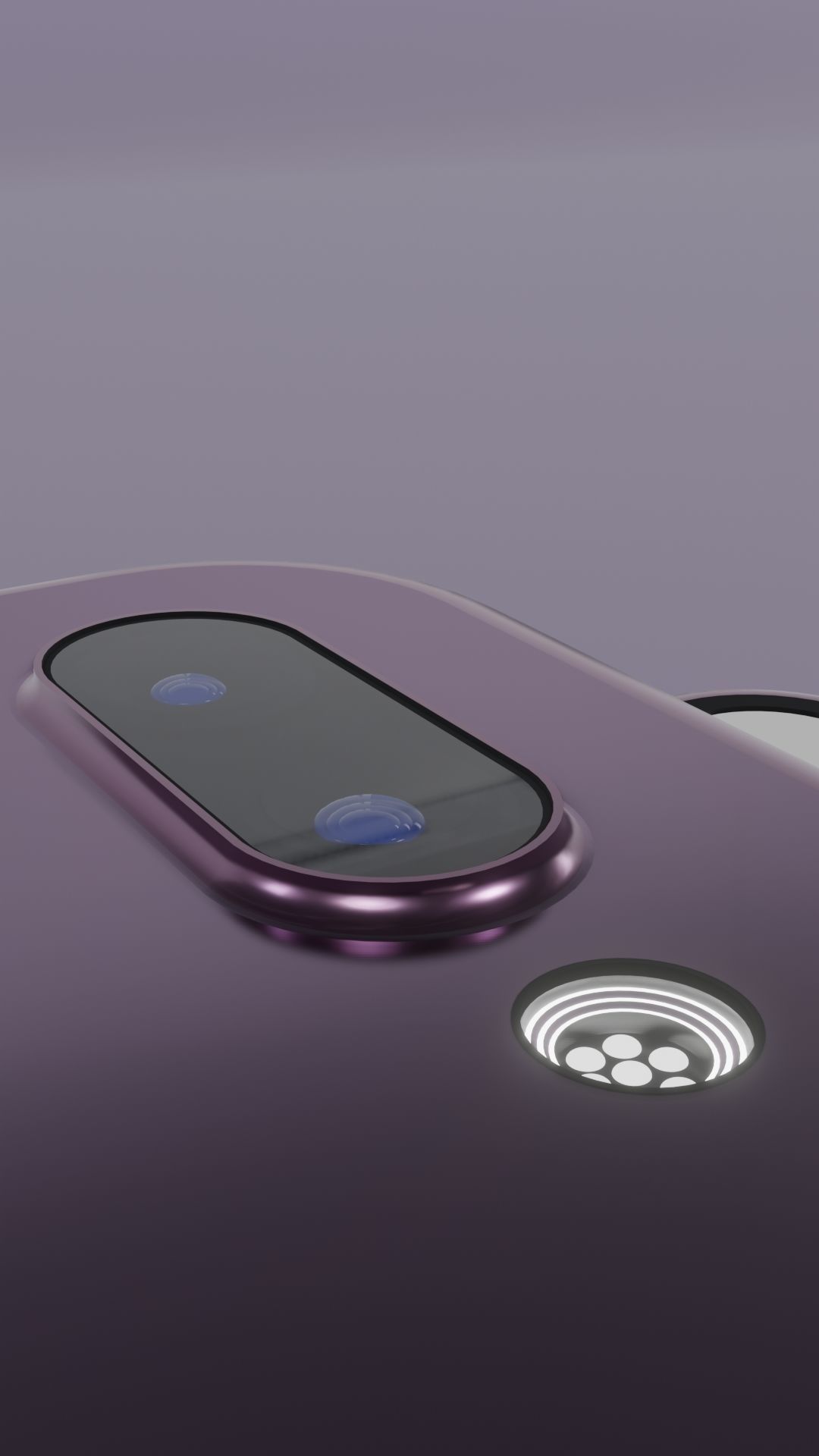 Android Smart Phone Low-poly 3D model_3