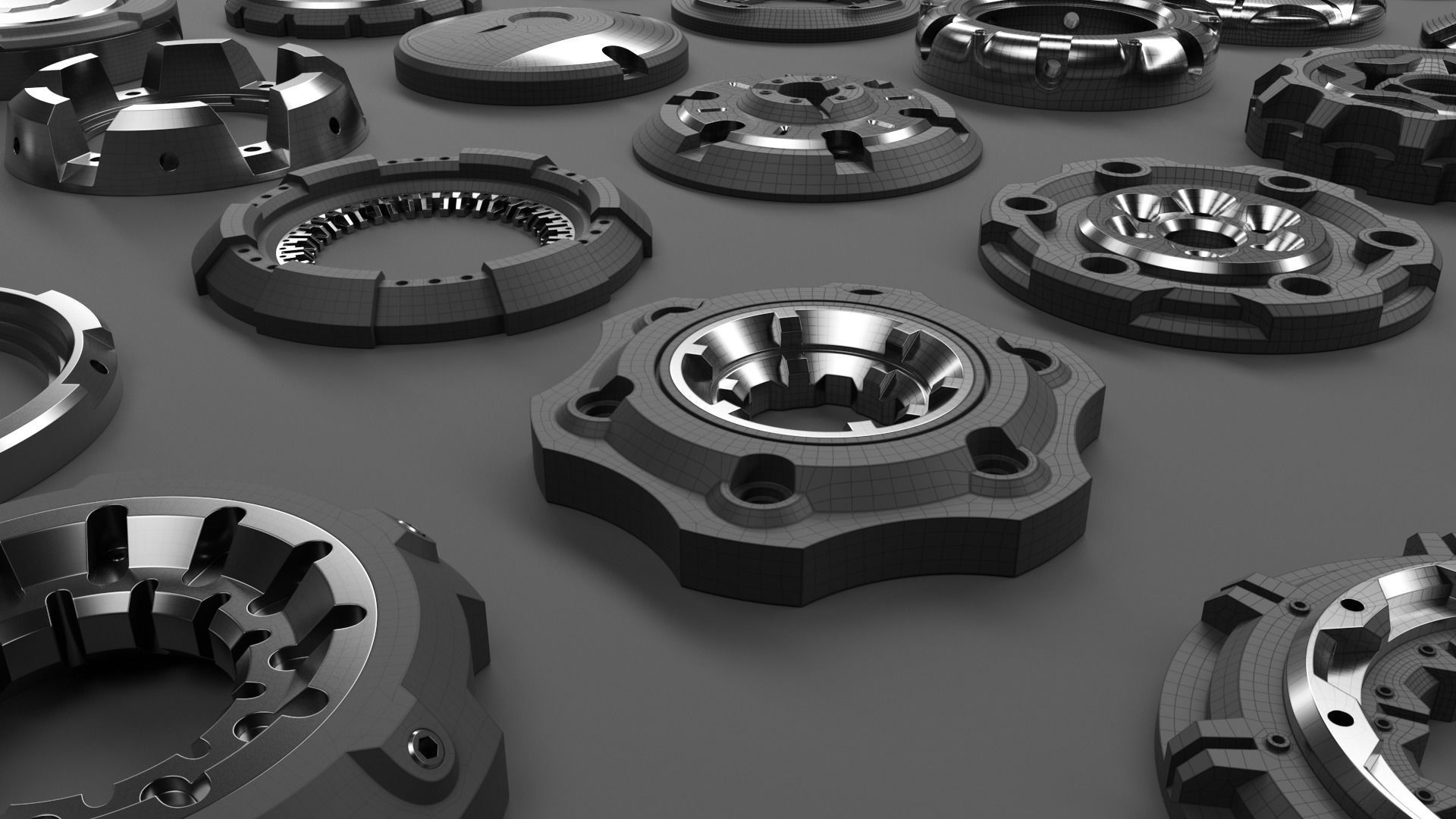 50 SUBDIVISION READY CAP DETAIL 3D model_11