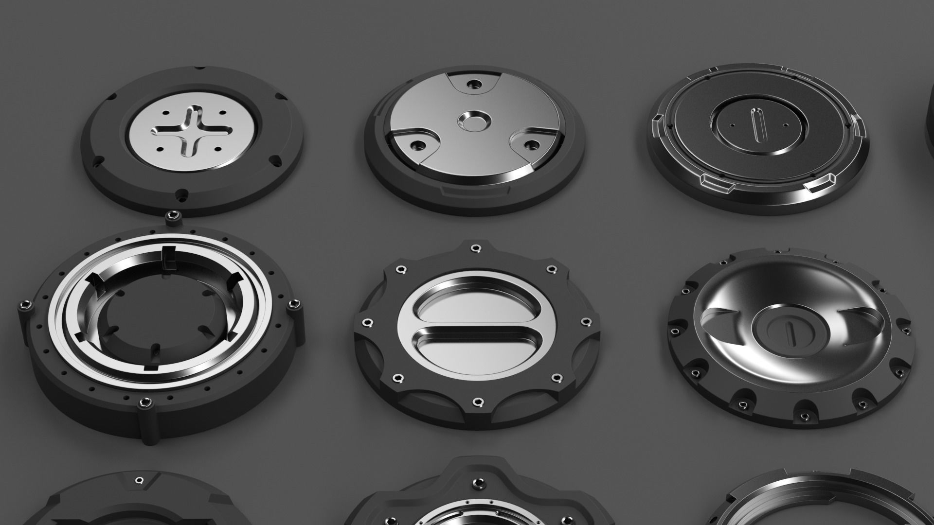 50 SUBDIVISION READY CAP DETAIL 3D model_2