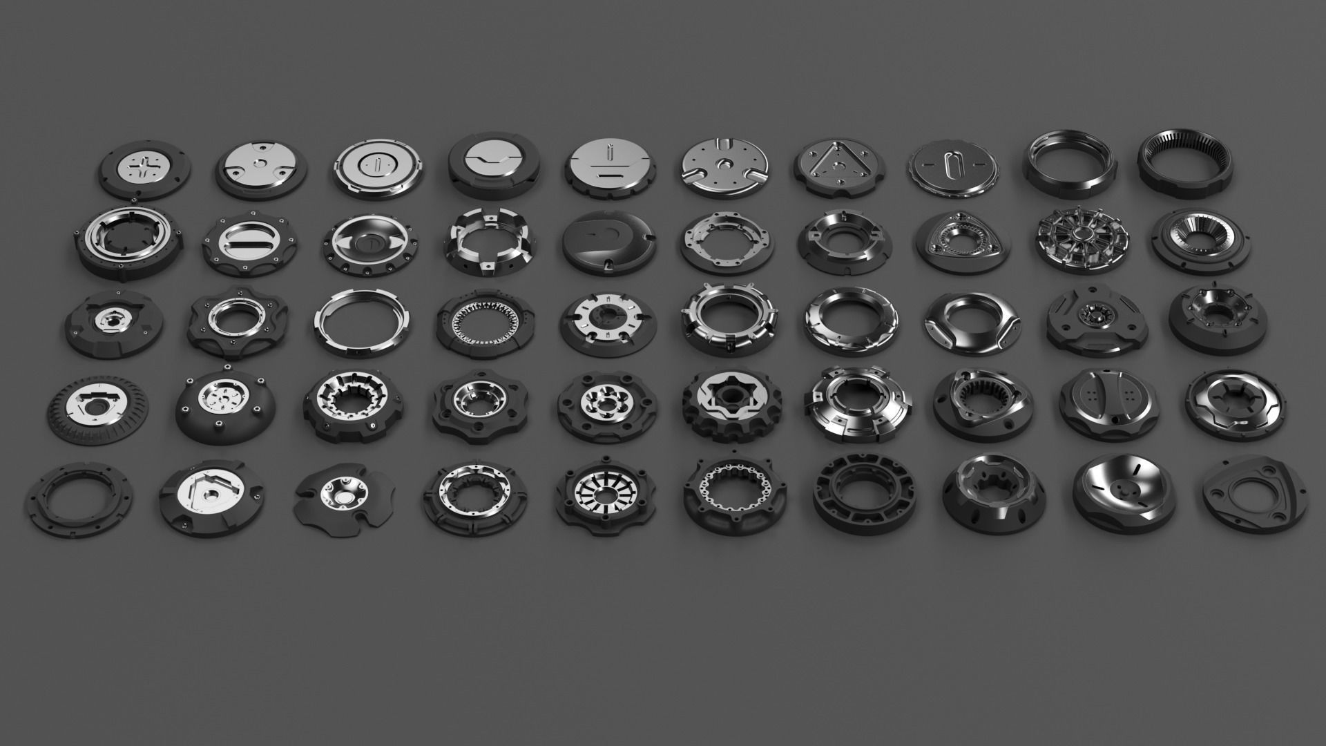 50 SUBDIVISION READY CAP DETAIL 3D model_1