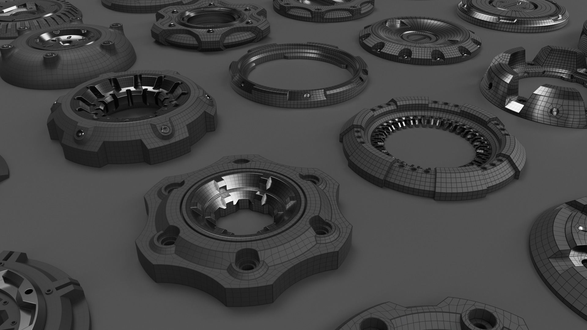 50 SUBDIVISION READY CAP DETAIL 3D model_14