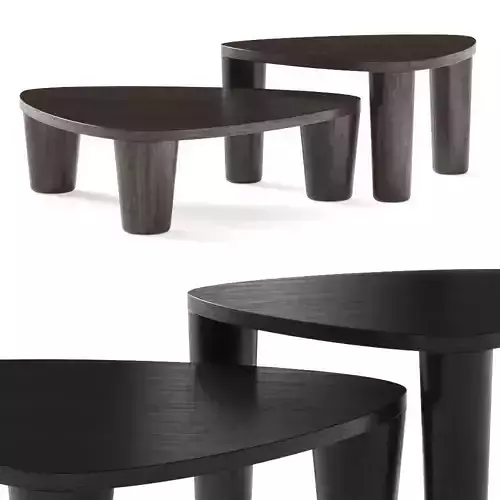 Lulu and Georgia Trio Nesting Coffee Table