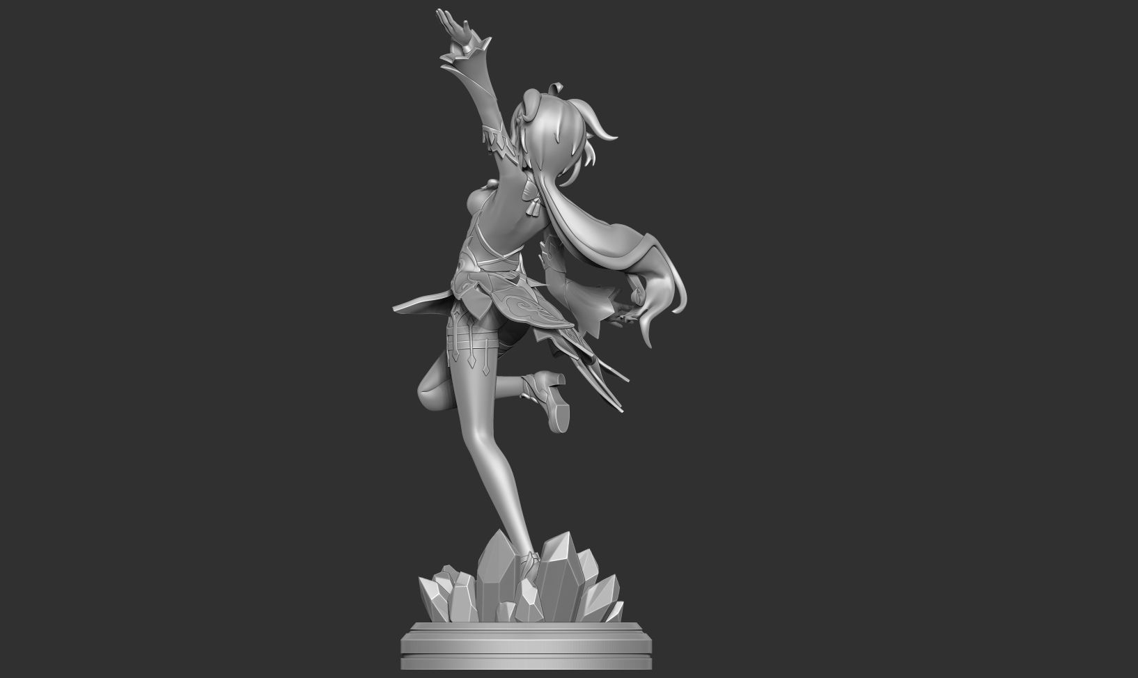 Ganyu - Genshin Impact Fanart 3D print model_24
