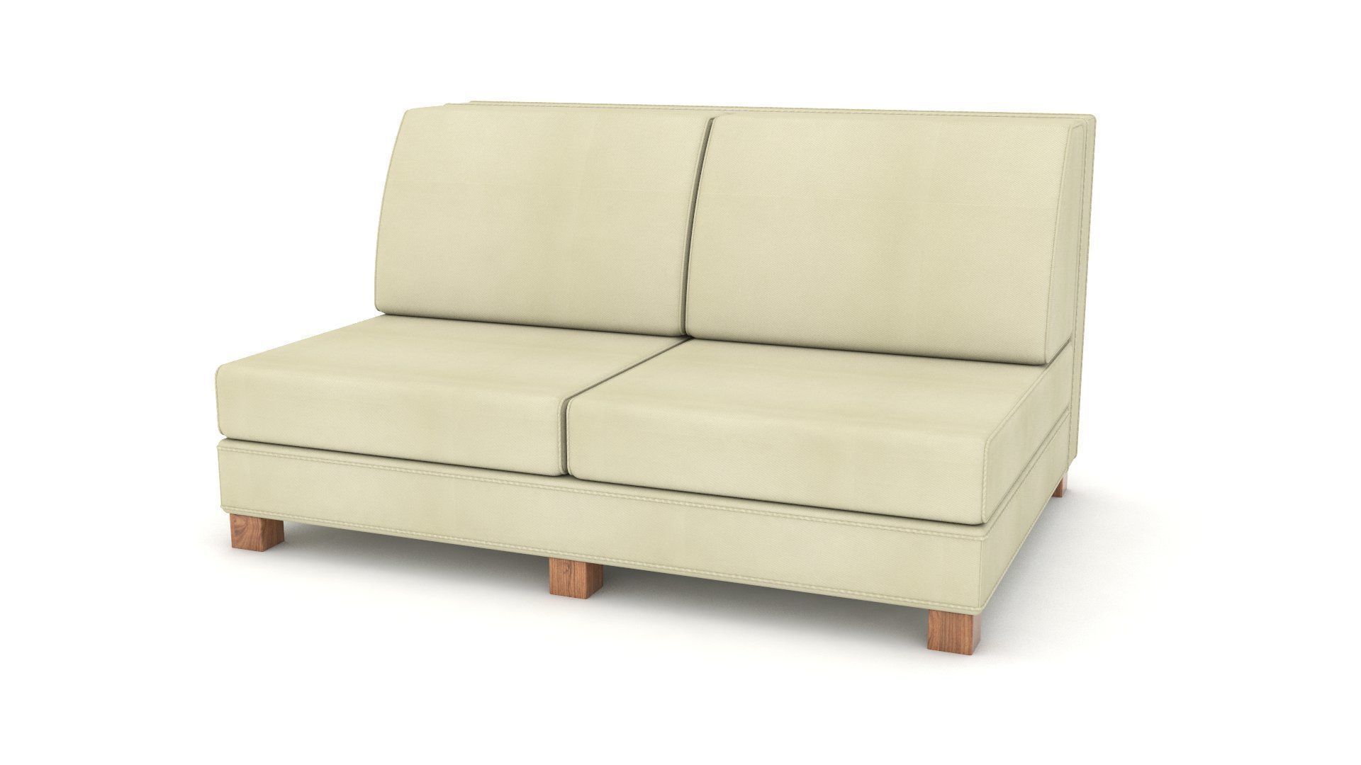 sofa 3D Model two seat 3D model_2