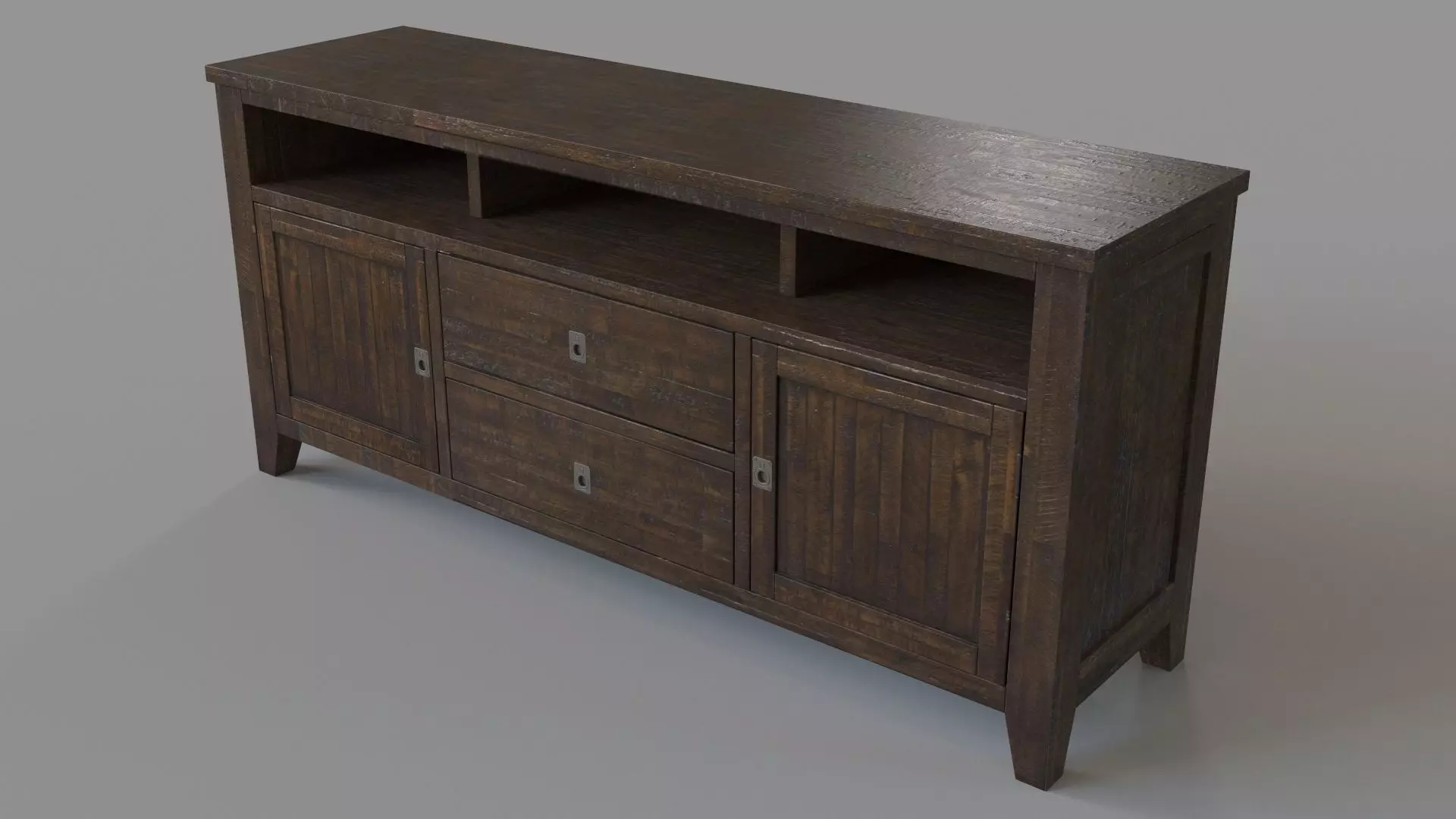 Kona Grove 70 Media Unit By Jofran 3D model_0