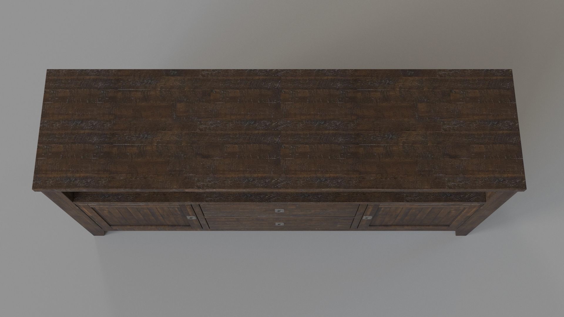 Kona Grove 70 Media Unit By Jofran 3D model_3