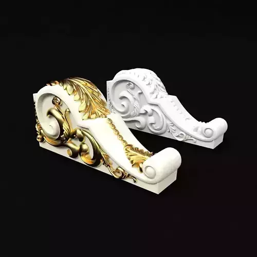 pilaster gold bookends