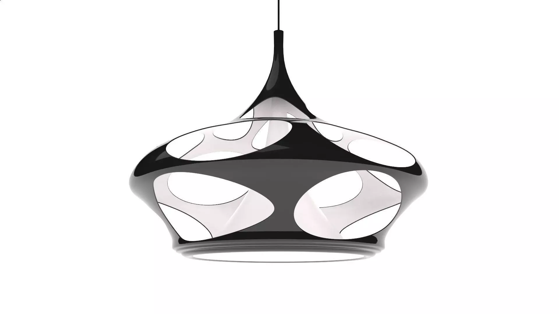 Chandelier-luster 3d model pendant lamp 3D model