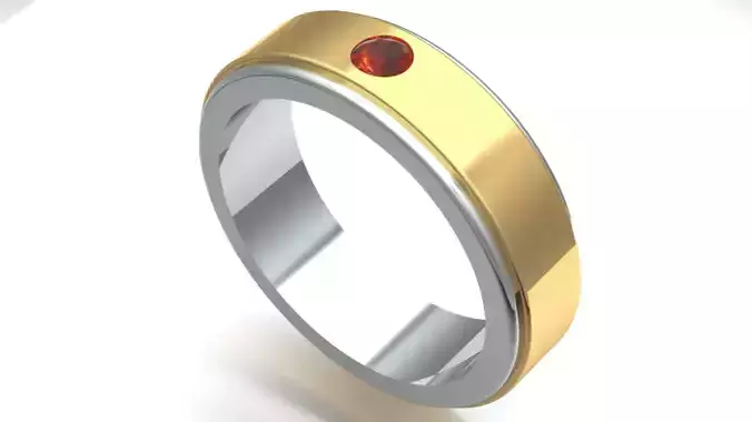 GOLD DIAMOND RING 