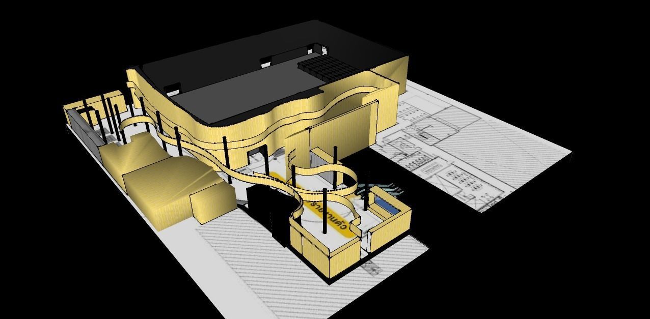 GMM LIVE HOUSE HALL CENTRAL WORLD THAILAND 3D model_2