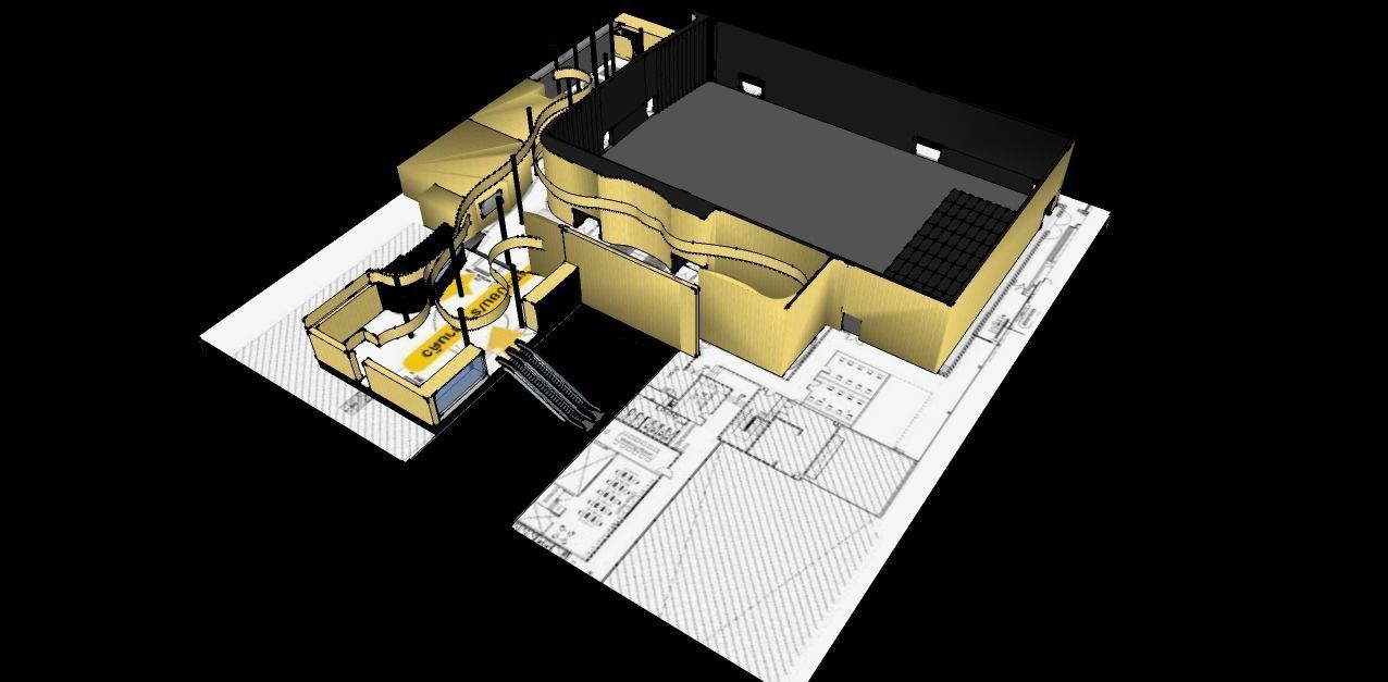 GMM LIVE HOUSE HALL CENTRAL WORLD THAILAND 3D model_3
