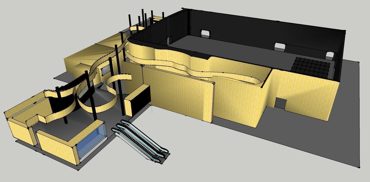 GMM LIVE HOUSE HALL CENTRAL WORLD THAILAND 3D model_8