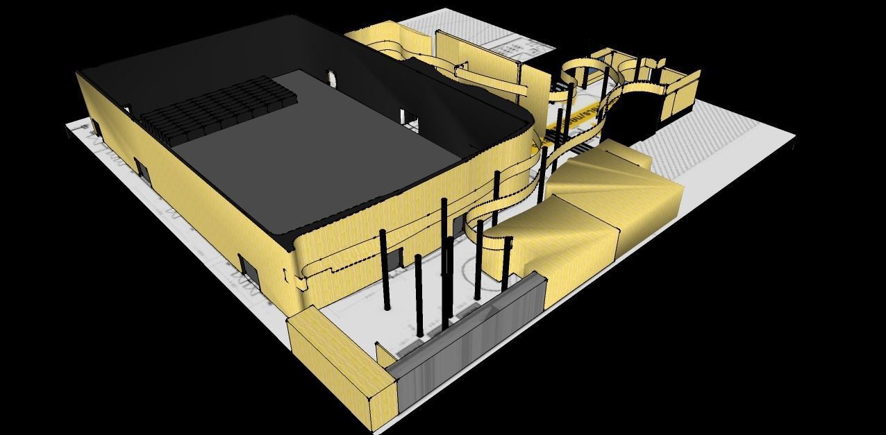 GMM LIVE HOUSE HALL CENTRAL WORLD THAILAND 3D model_4