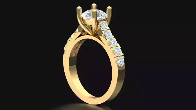 MEN DIAMOND RING 