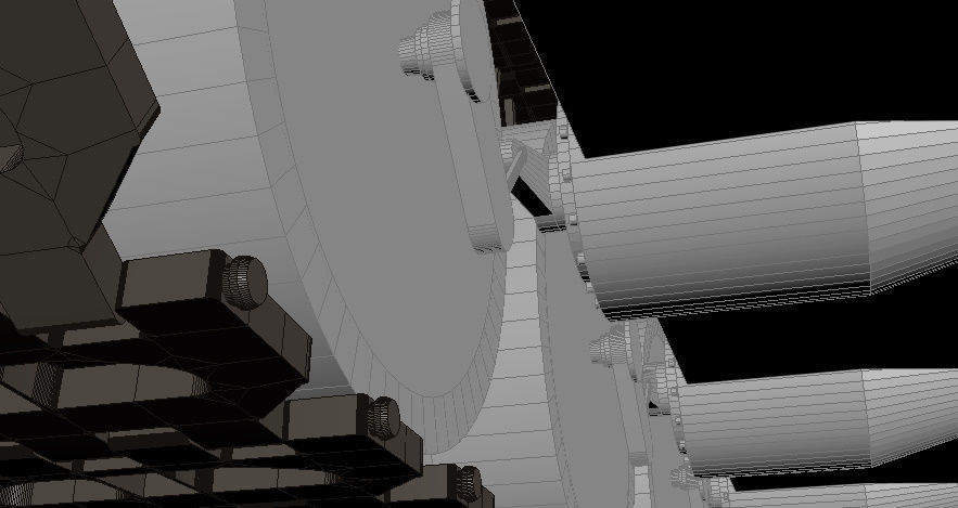 T-72 tank Low-poly 3D model_7