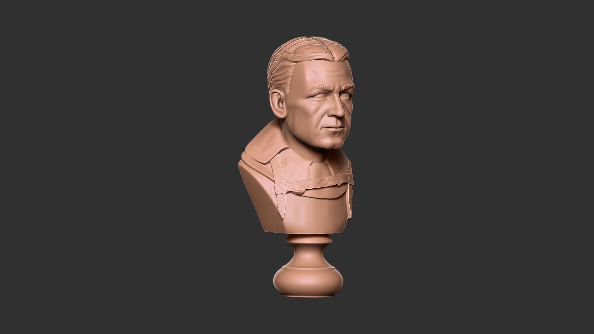 Ernest Shackleton Bust - 3D Print Model 3D print model_19