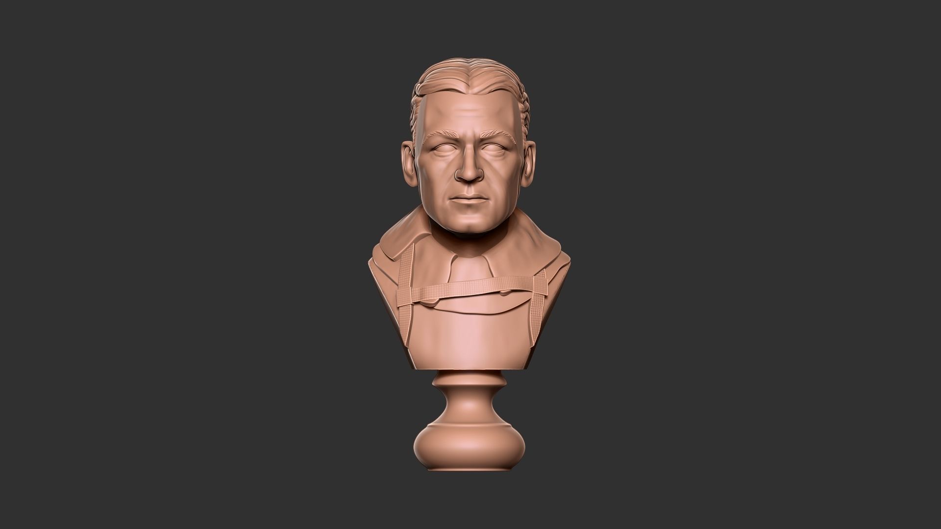 Ernest Shackleton Bust - 3D Print Model 3D print model_18
