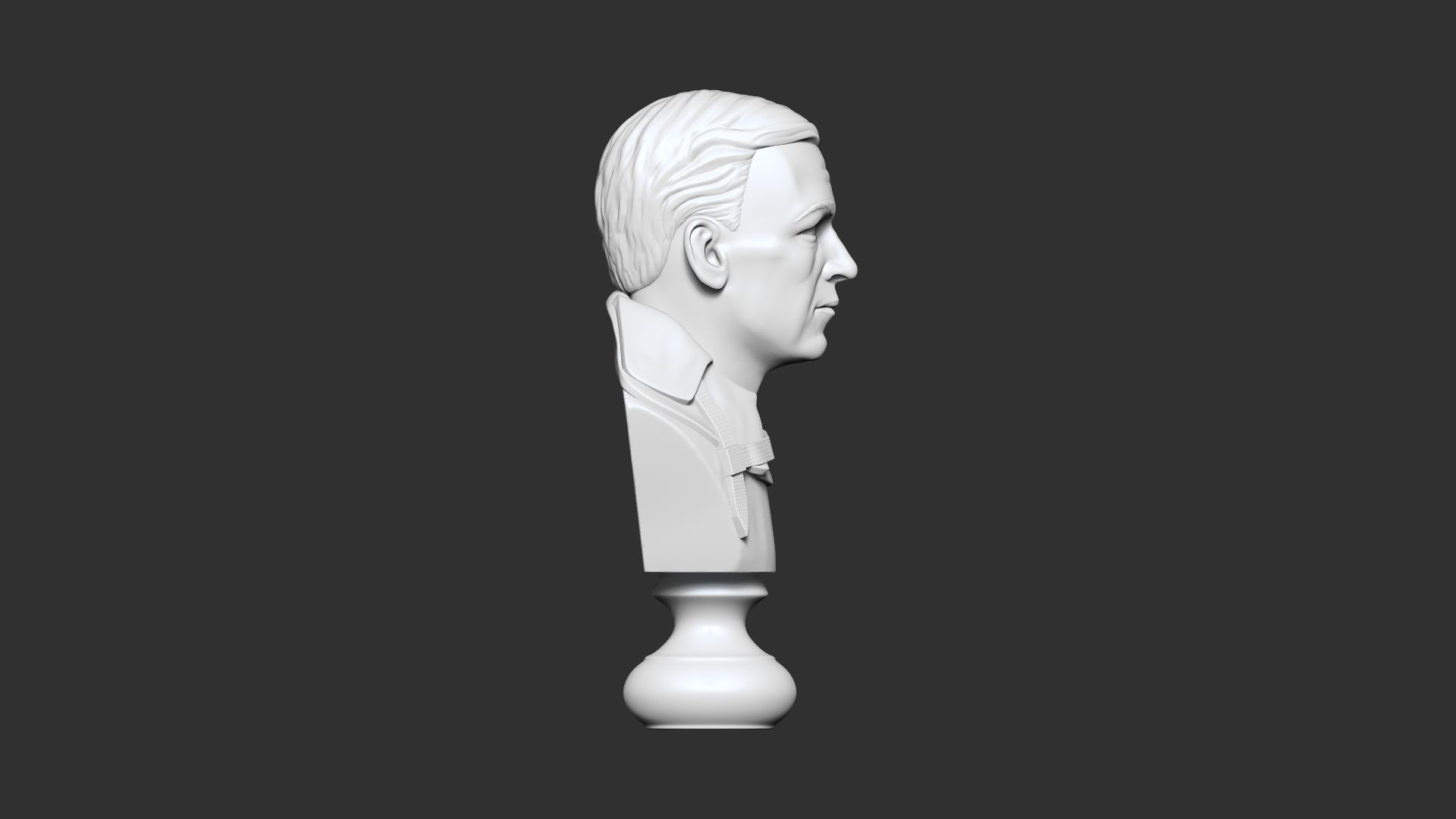 Ernest Shackleton Bust - 3D Print Model 3D print model_16