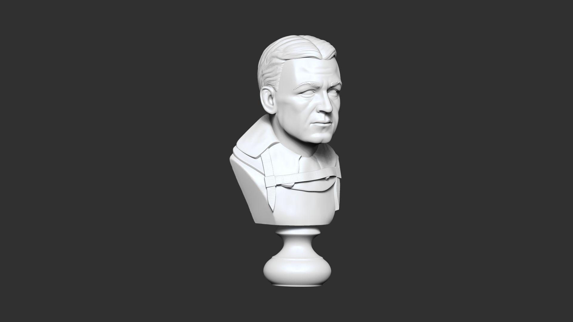 Ernest Shackleton Bust - 3D Print Model 3D print model_13