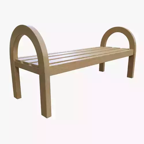 Bench wooden