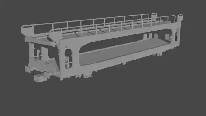 H0 1-87 scale TA 260 car carrying wagon